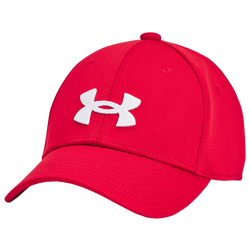 Boys' Grade School - Under Armour Blitzing Cap - White/Red