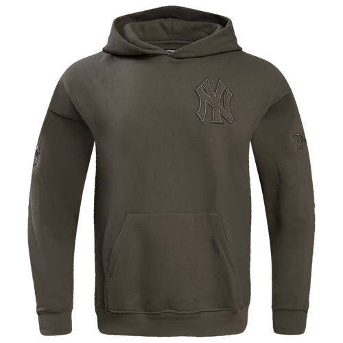 Pro Standard Yankees Pullover Hoodie - Pro Standard Dark Taupe