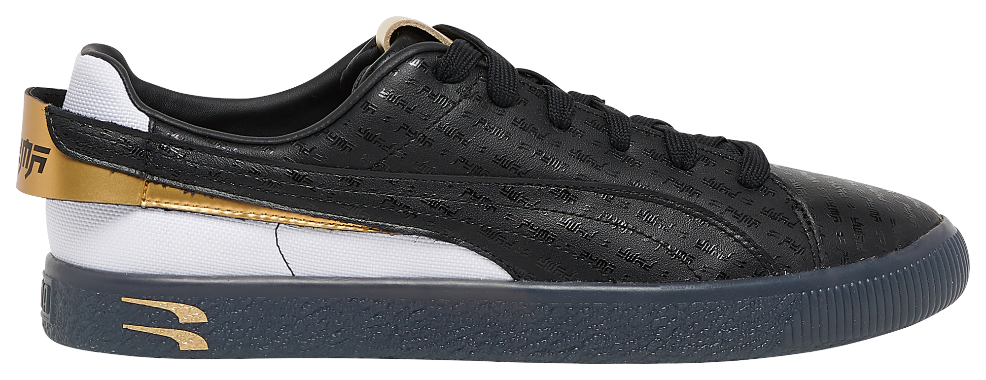 gold puma basketball shoes