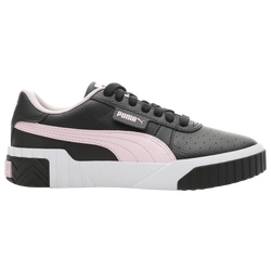 Girls' Grade School - PUMA Cali Jr - Puma Black/Pearl Pink/White