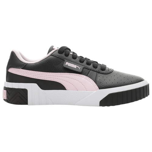 Shop Puma Girls  Cali Jr In  Black/pearl Pink/white