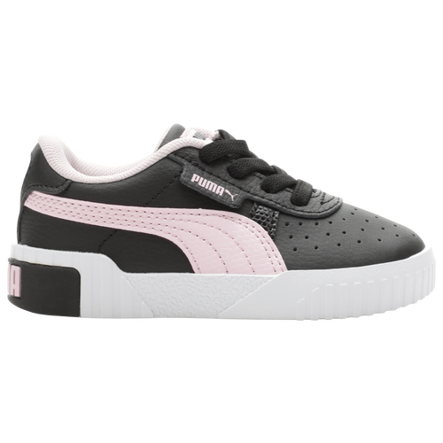 Shop Puma Girls  Cali Ac In  Black/pearl Pink/white