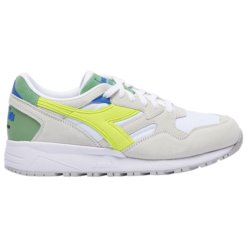 

Diadora Mens Diadora N9002 Ball - Mens Running Shoes White/Volt Size 9.0