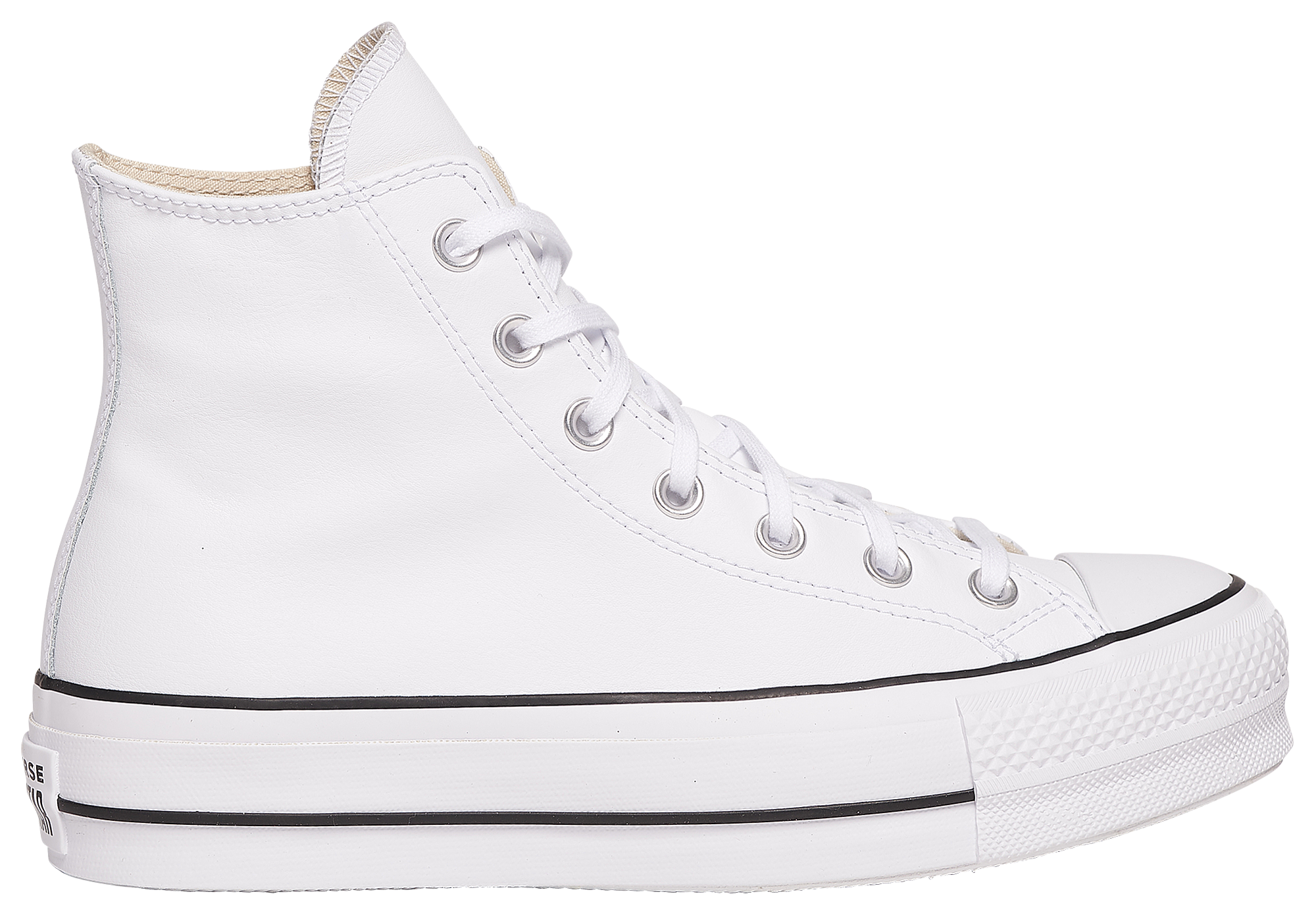 Converse platform hi outlet white