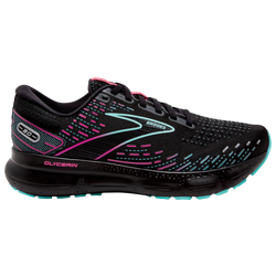 Women's - Brooks Glycerin 20 - Black/Light Blue/Pink
