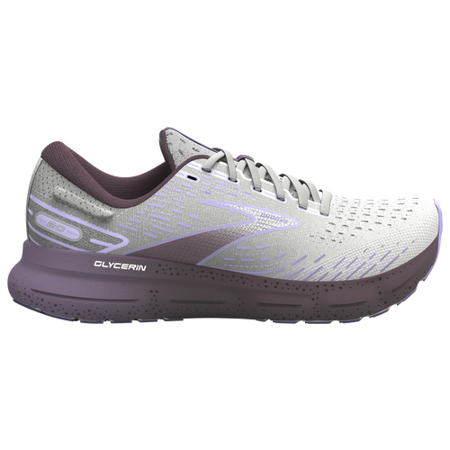 

Brooks Glycerin 20 - Womens White/Orchid/Lavendar Size 8.0