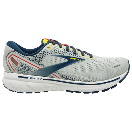 

Brooks Mens Brooks Ghost 14 - Mens Running Shoes Grey/Titan/Maize Size 08.0