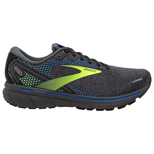 

Brooks Mens Brooks Ghost 14 MU - Mens Running Shoes Black/Blue/Nightlife Size 9.0