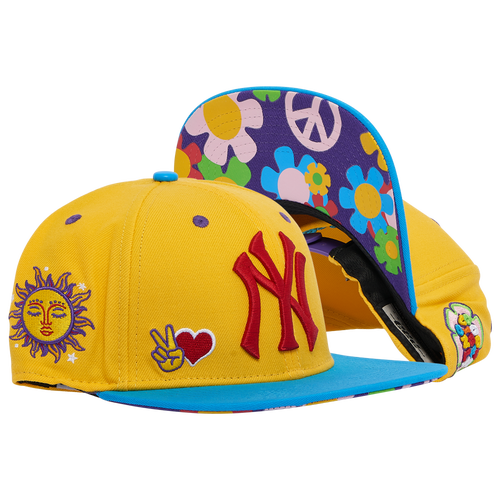 

Pro Standard Pro Standard Yankees Peace & Love Wool Snapback - Adult Yellow/Multi Size One Size