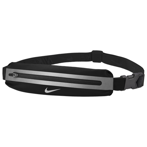 Nike Running Slim Waist Pack 3.0 In Black/black/silver