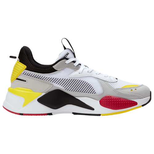 

PUMA Mens PUMA RS-X - Mens Shoes White/Red/Yellow Size 10.0