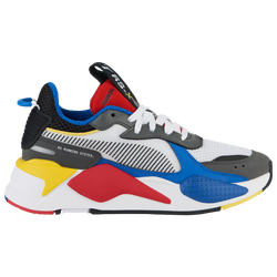 Girls' Grade School - PUMA RS-X - White/Royal/High Risk Red
