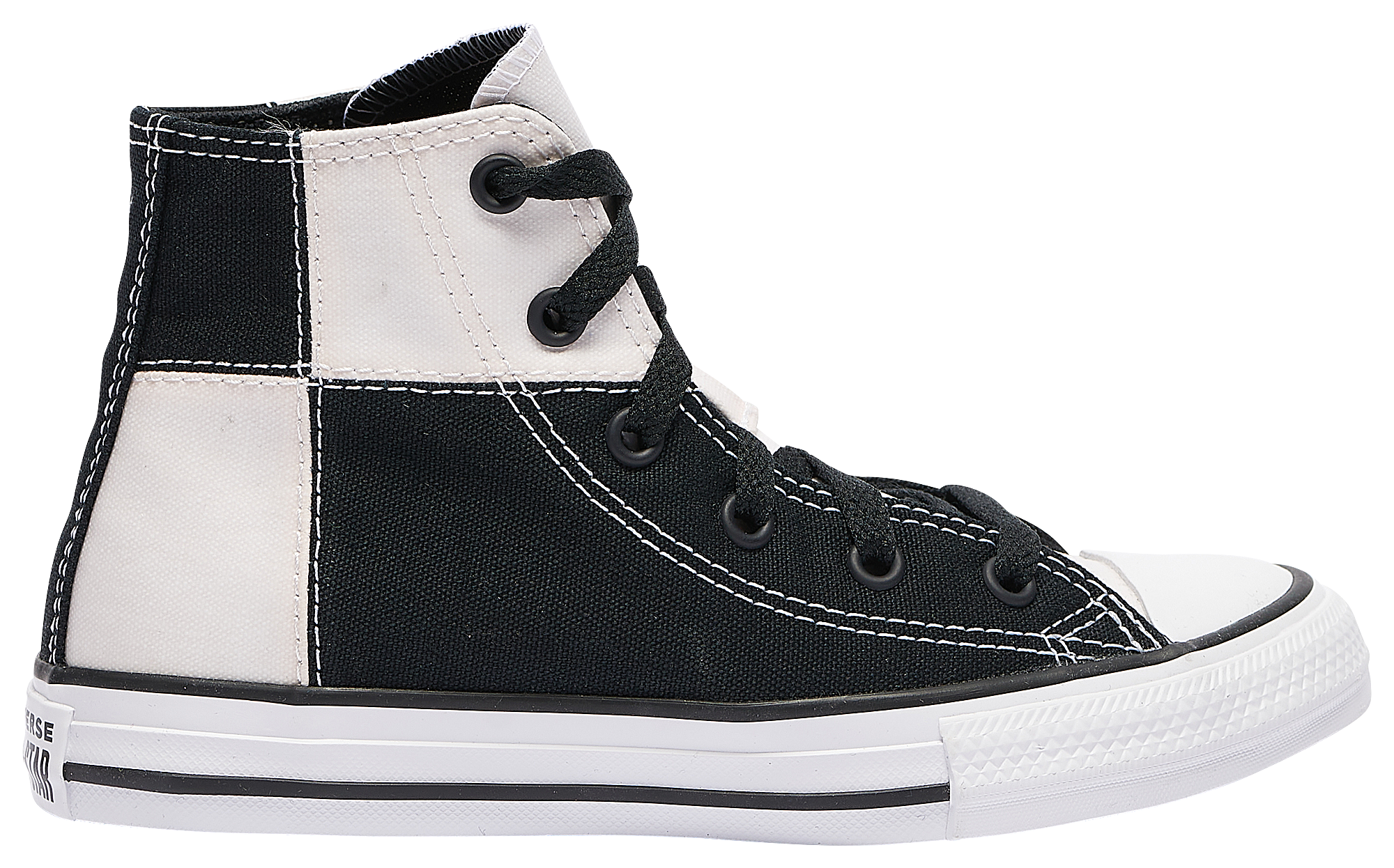 black converse high tops footlocker
