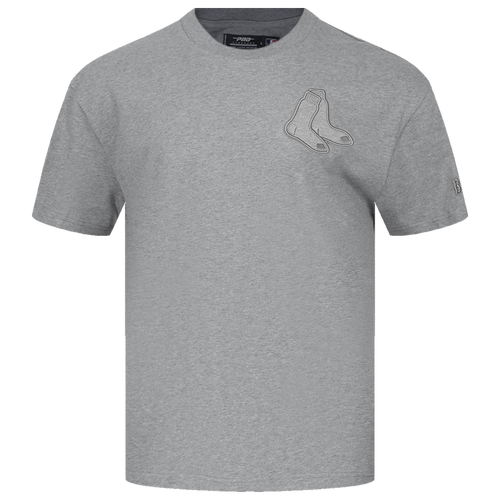 MENS - Pro Standard RED SOX NEUTRAL CJ DROP SHOULDER TEE - Dark Heather Gray