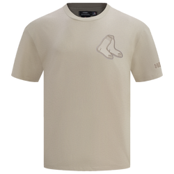 Men's - Pro Standard RED SOX NEUTRAL CJ  DROP SHOULDER TEE - Taupe