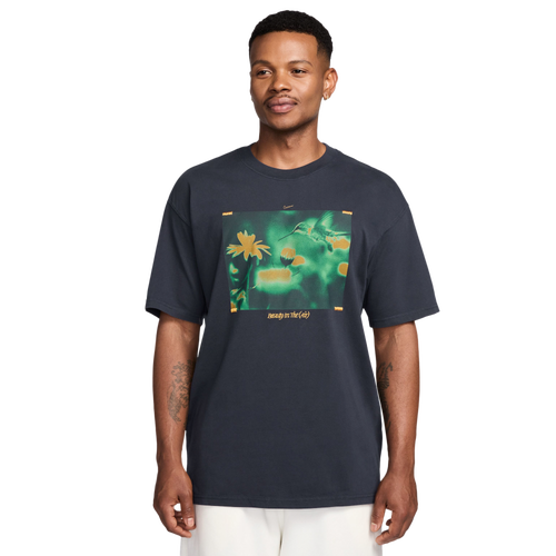 Nike Mens NSW Beauty Air Long Sleeve T-Shirt - - Navy