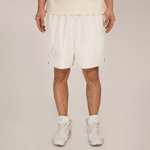 

Pro Standard Mens Atlanta Braves Pro Standard Braves Neutral 2 Woven Shorts - Mens Egg Shell Size XXL