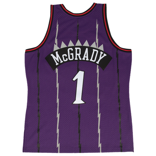 

Mitchell & Ness Mens Tracy Mcgrady Mitchell & Ness Raptors Swingman Jersey - Mens Purple Size L