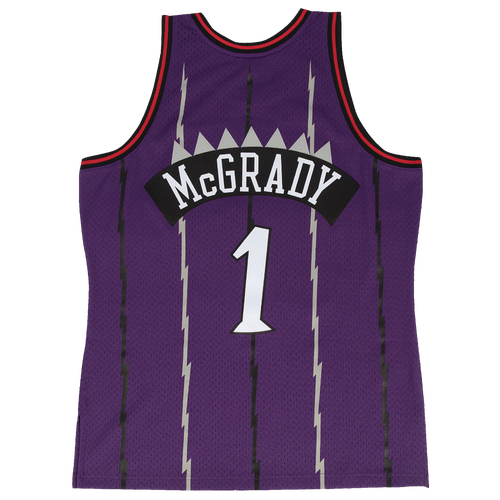 

Mitchell & Ness Mens Tracy Mcgrady Mitchell & Ness Raptors Swingman Jersey - Mens Purple Size XL