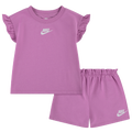Nike Baby French Terry Set - Nike White/Purple