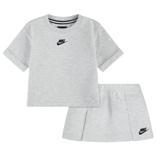 Nike Tech Fleece Skirt Set - Nike Gray/Black