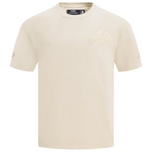  - Pro Standard BRAVES NEUTRAL CJ DROP SHOULDER TEE - Eggshell