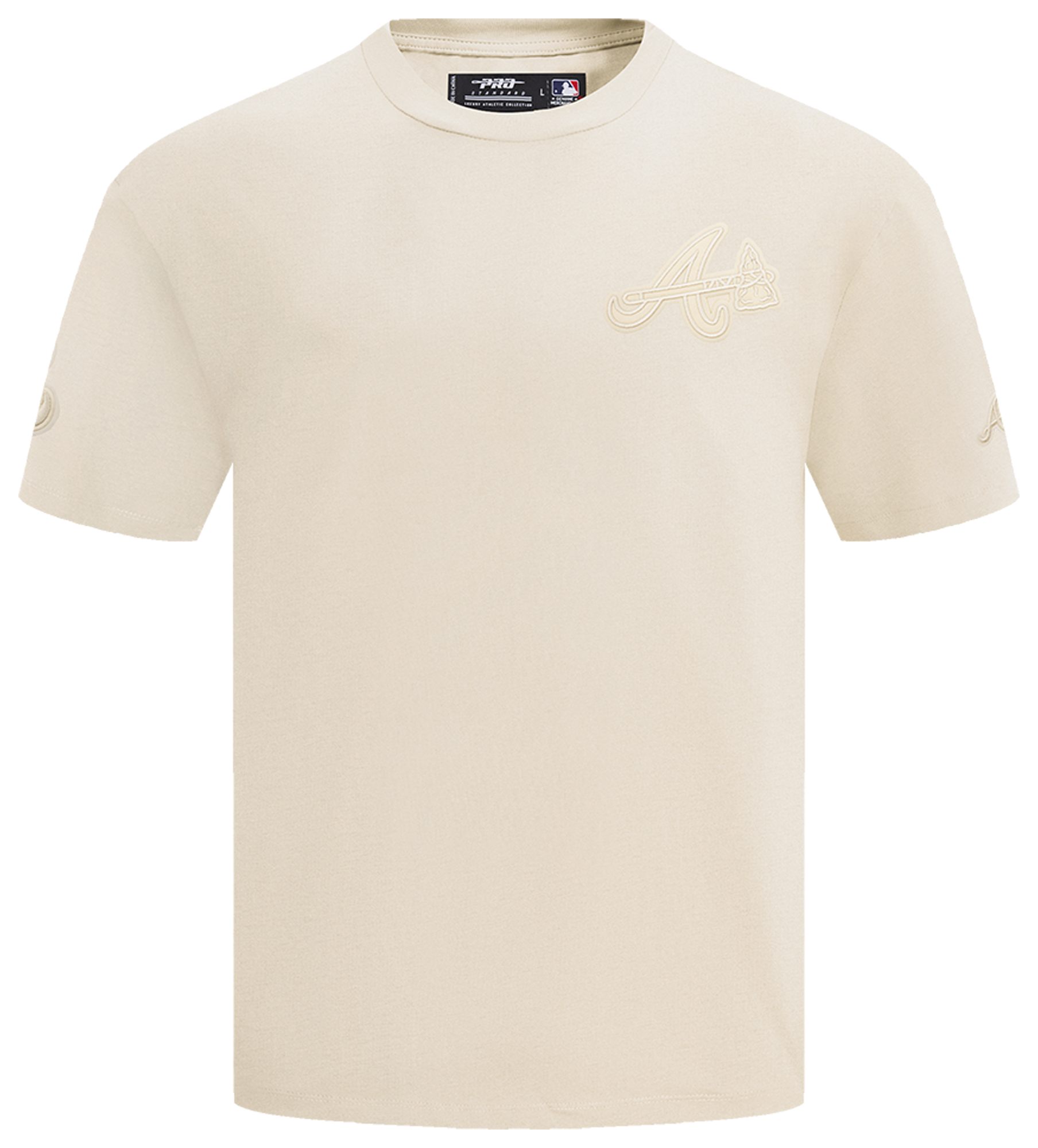 Pro Standard BRAVES NEUTRAL CJ  DROP SHOULDER TEE - Men's