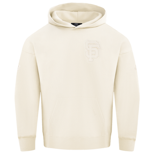 MENS - Pro Standard GIANTS NEUTRAL DROP SHOULDER FLC PO HOODIE - Eggshell