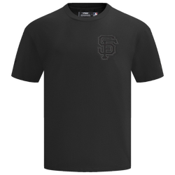 Men's - Pro Standard GIANTS NEUTRAL CJ DROP SHOULDER TEE - Black