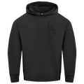 Pro Standard DODGERS NEUTRAL DROP SHOULDER FLC PO HOODIE - Pro Standard Black