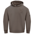 Pro Standard Dodgers Pullover Hoodie - Pro Standard Dark Taupe