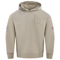 Pro Standard Dodgers Pullover Hoodie - Pro Standard Taupe