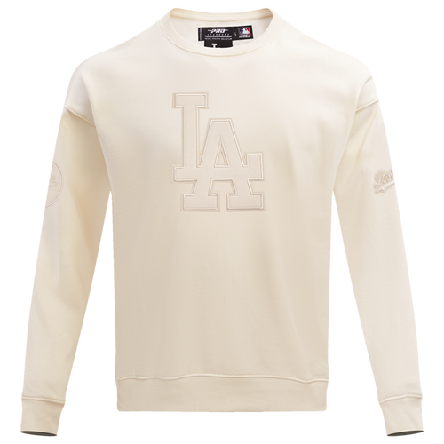 Pro Standard LOS ANGELES DODGERS SWEATSHIRT - Pro Standard Eggshell