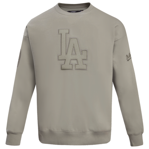 Pro Standard LOS ANGELES DODGERS SWEATSHIRT - Pro Standard Taupe
