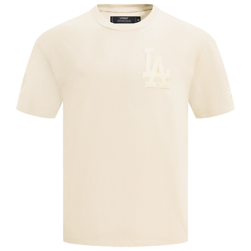  - Pro Standard DODGERS NEUTRAL CJ DROP SHOULDER TEE - Eggshell