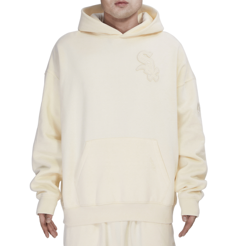  - Pro Standard WHITE SOX NEUTRAL DROP SHOULDER FLC PO HOODIE - Eggshell