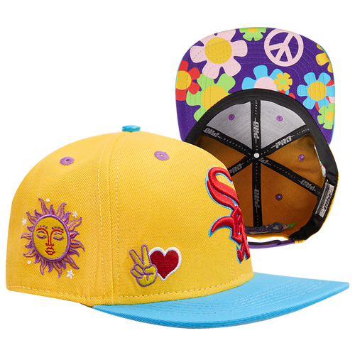 

Pro Standard Pro Standard White Sox Peace & Love Wool Snapback - Adult Yellow/Multi Size One Size