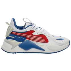 Boys' Grade School - PUMA RS-X - White/High Risk Red/Blue