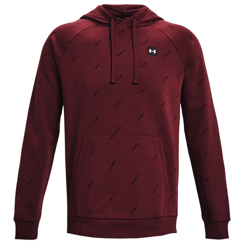 

Under Armour Mens Under Armour Rival Fleece Hoodie - Mens Red/Black Size M