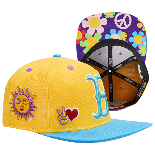 

Pro Standard Pro Standard Red Sox Peace & Love Wool Snapback - Adult Yellow/Multi Size One Size