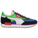 Black/Fluro Green/Dazzling Blue- Puma Future Rider-bk/gn/bl