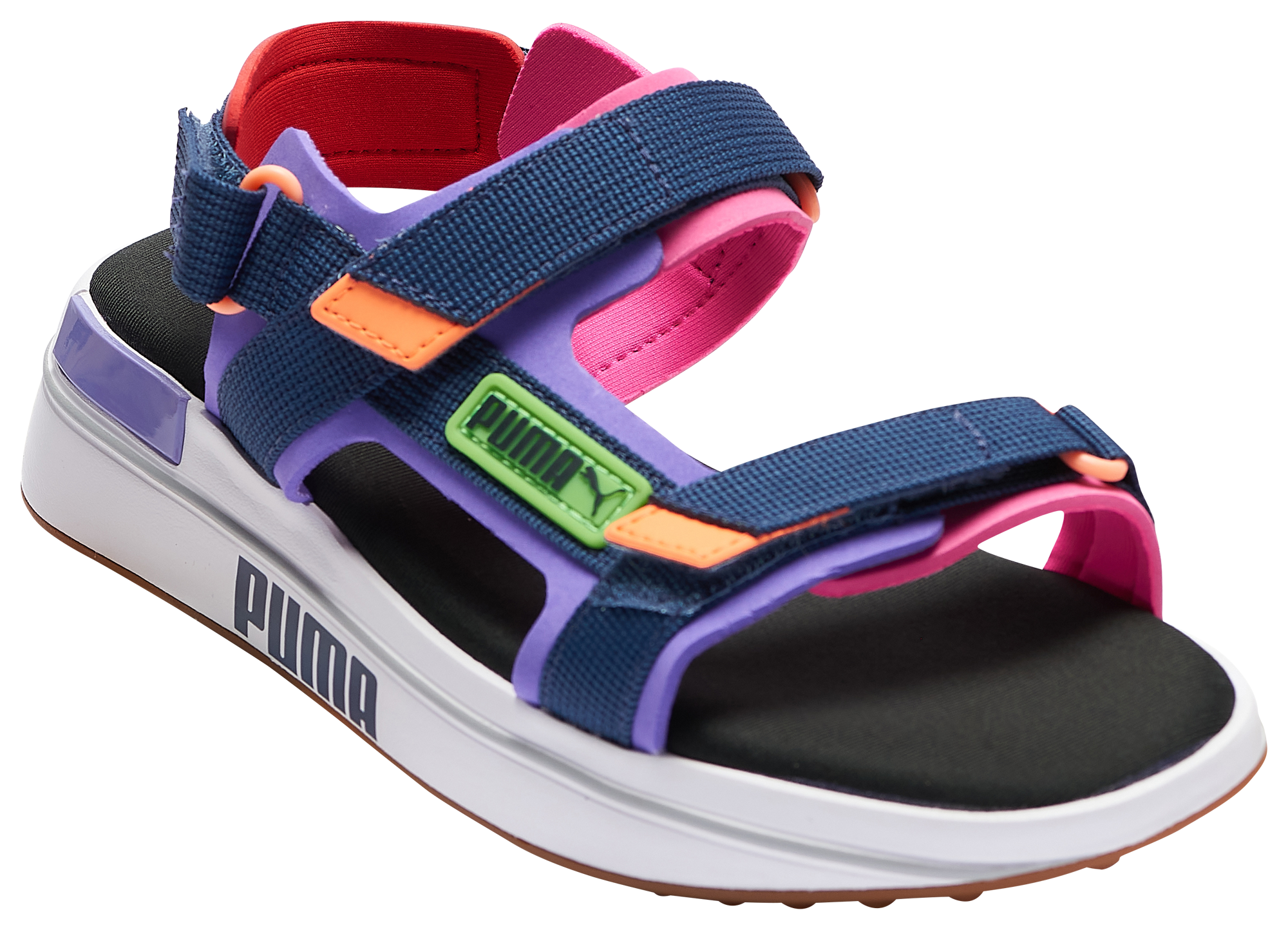 puma slides purple