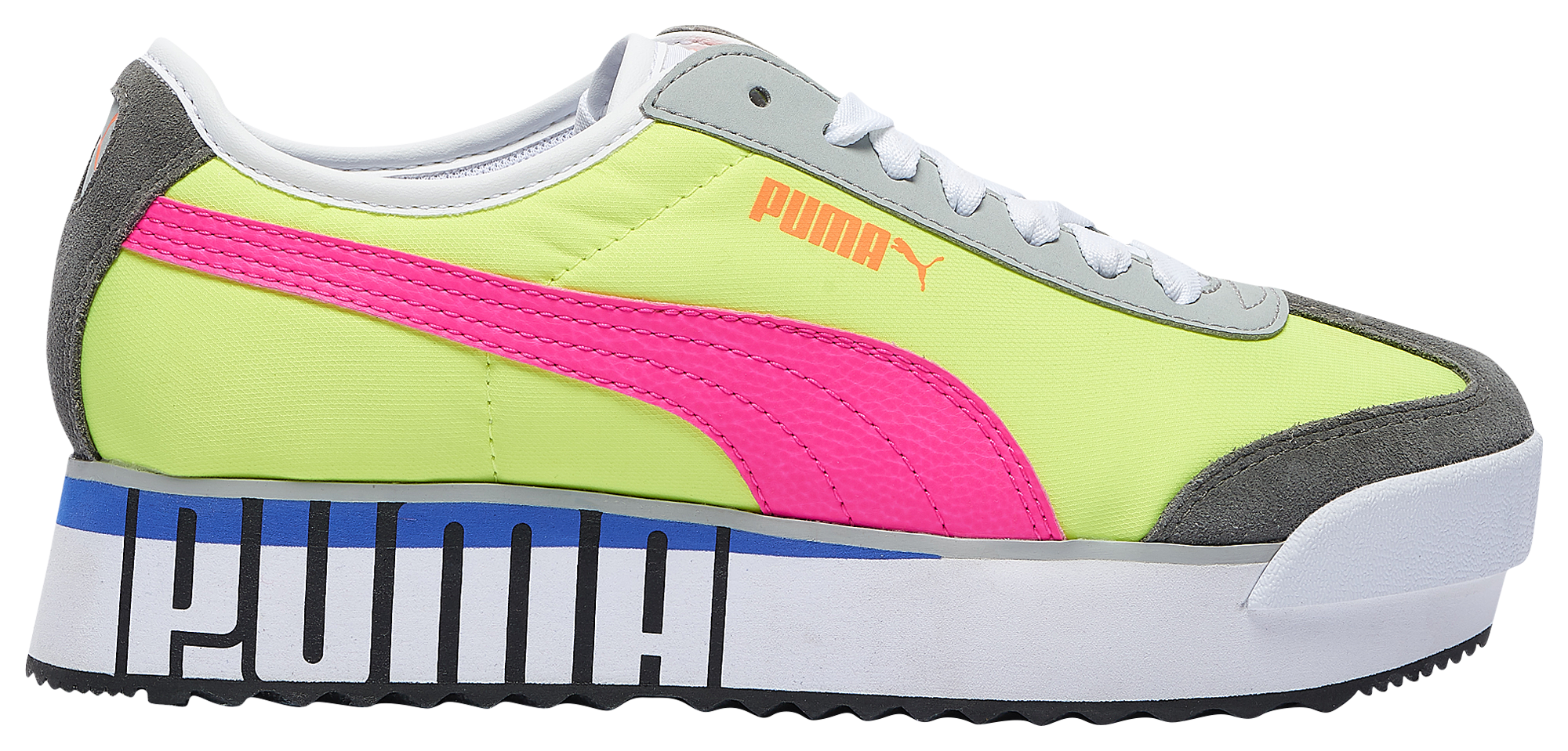 puma roma yellow