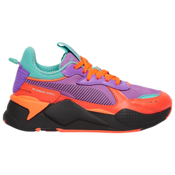 Girls' Grade School - PUMA RS-X - Purple Glimmer/Energy Red/Blue Turquoise