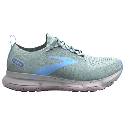 Brooks Womens  Glycerin Stealthfit 20 In Blue Glass/marina/open Air