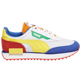 Puma White/Poppy Red/Blazing Yellow - Beach