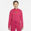 Nike NSW Air FT Crop Hoodie - Girls' Grade School Rush Pink/Purple