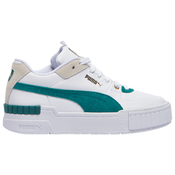 Women's - PUMA Cali Sport - White/Teal Green