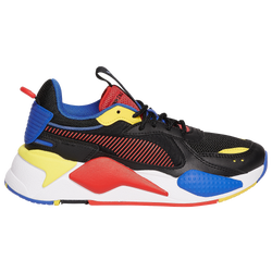 Boys' Grade School - PUMA RS-X - Black/Blue/Red