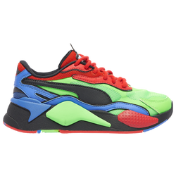 Boys' Grade School - PUMA RS-X3 - Green/Black/Blue